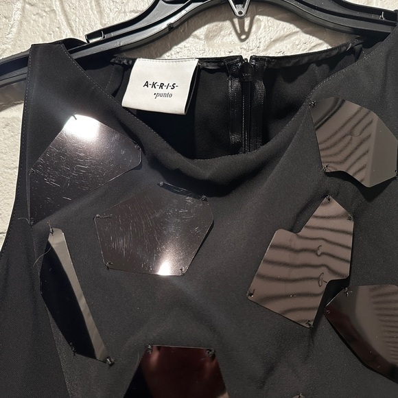 Akris punto Jersey Laser-Cut Tunic Midi-Dress Size 4 - Picture 5 of 9